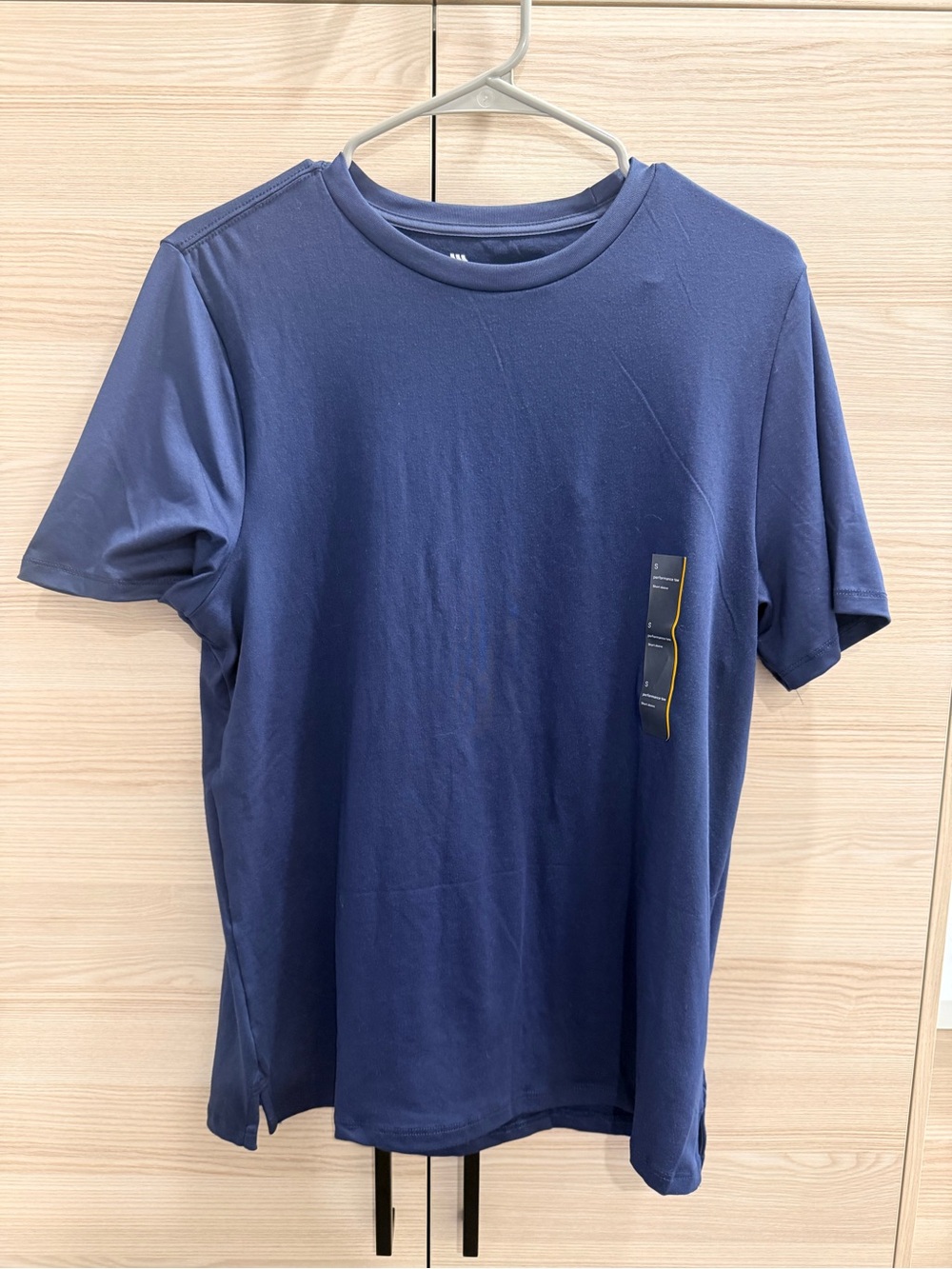 all in motion Navy Short Sleeve Crewneck Shirt
